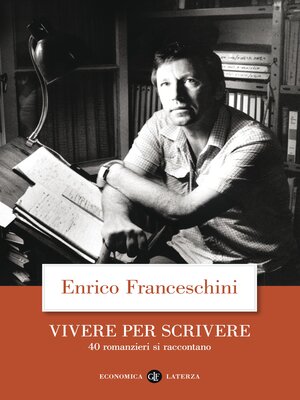 cover image of Vivere per scrivere